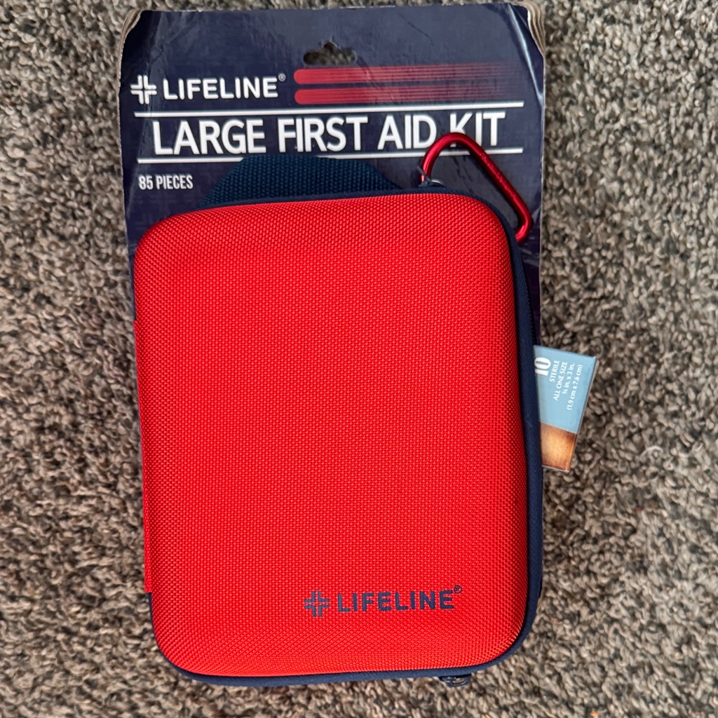 Lifeline Large First Aid Kit Red Lifeline Large First Aid Kit Red